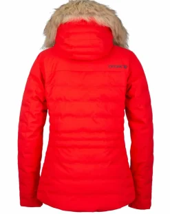 Doudoune de ski Traqui fausse fourrure incandescent-Degré 7 Online