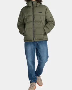 Homme Element Manteaux^Doudoune Dulcey puff vert foncé