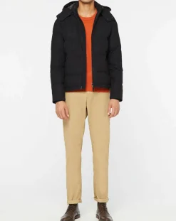 Homme Hackett London Manteaux^Doudoune en Flanelle Puffer gris foncé