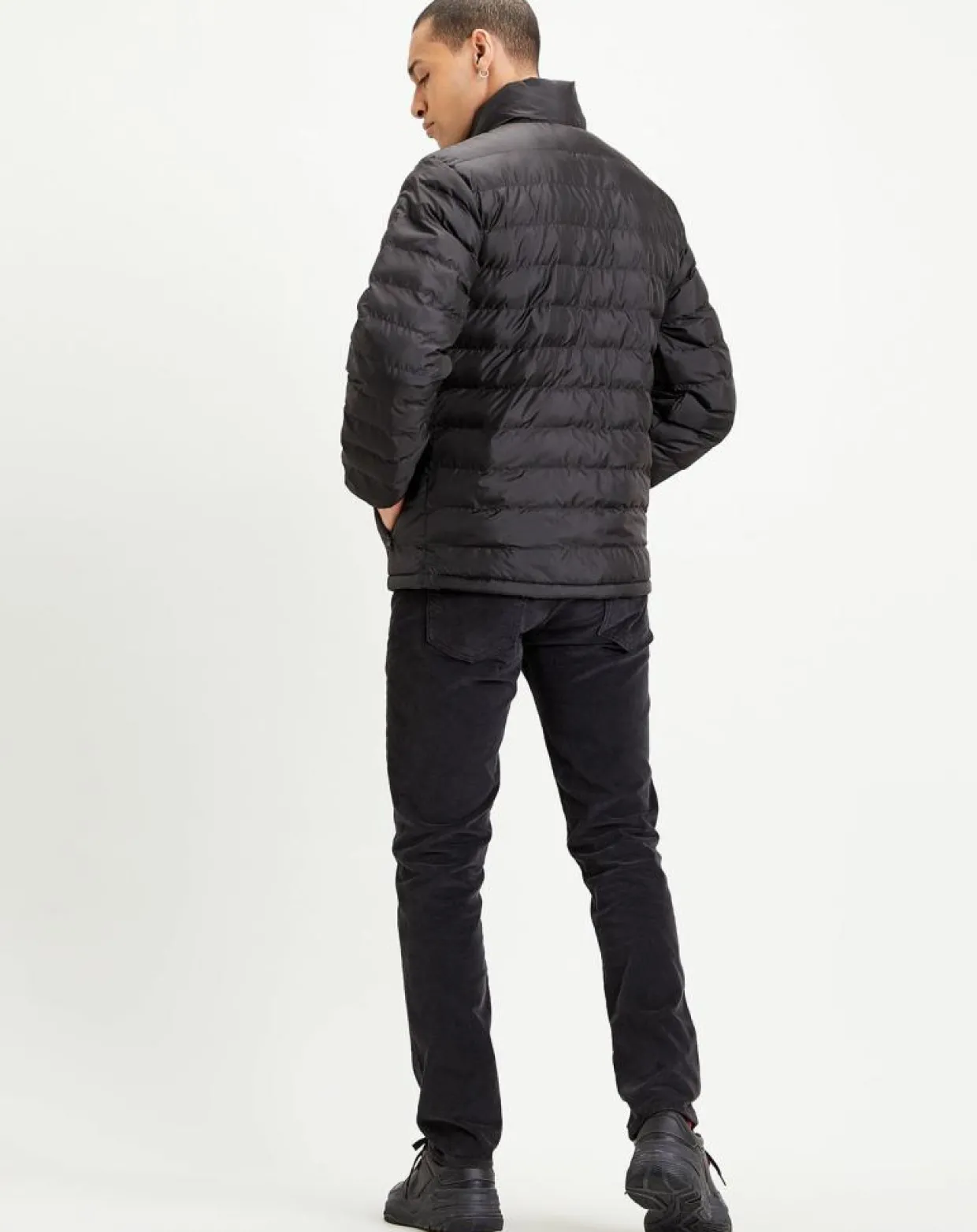Doudoune fine Presidio pliable noire-Levi's® Clearance