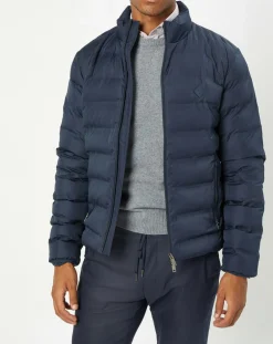 Homme Hackett London Manteaux^Doudoune Gfg unie bleu foncé