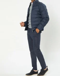 Homme Hackett London Manteaux^Doudoune Gfg unie bleu foncé