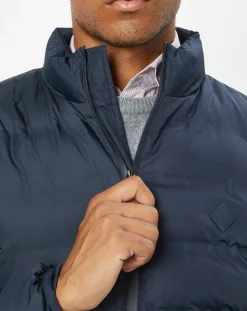 Homme Hackett London Manteaux^Doudoune Gfg unie bleu foncé