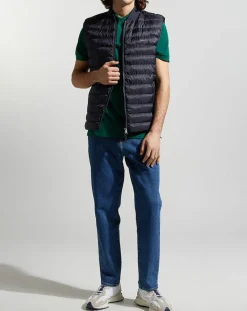 Homme Gant Manteaux^Doudoune légère sans manches bleu foncé