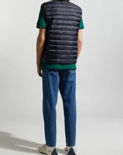 Homme Gant Manteaux^Doudoune légère sans manches bleu foncé