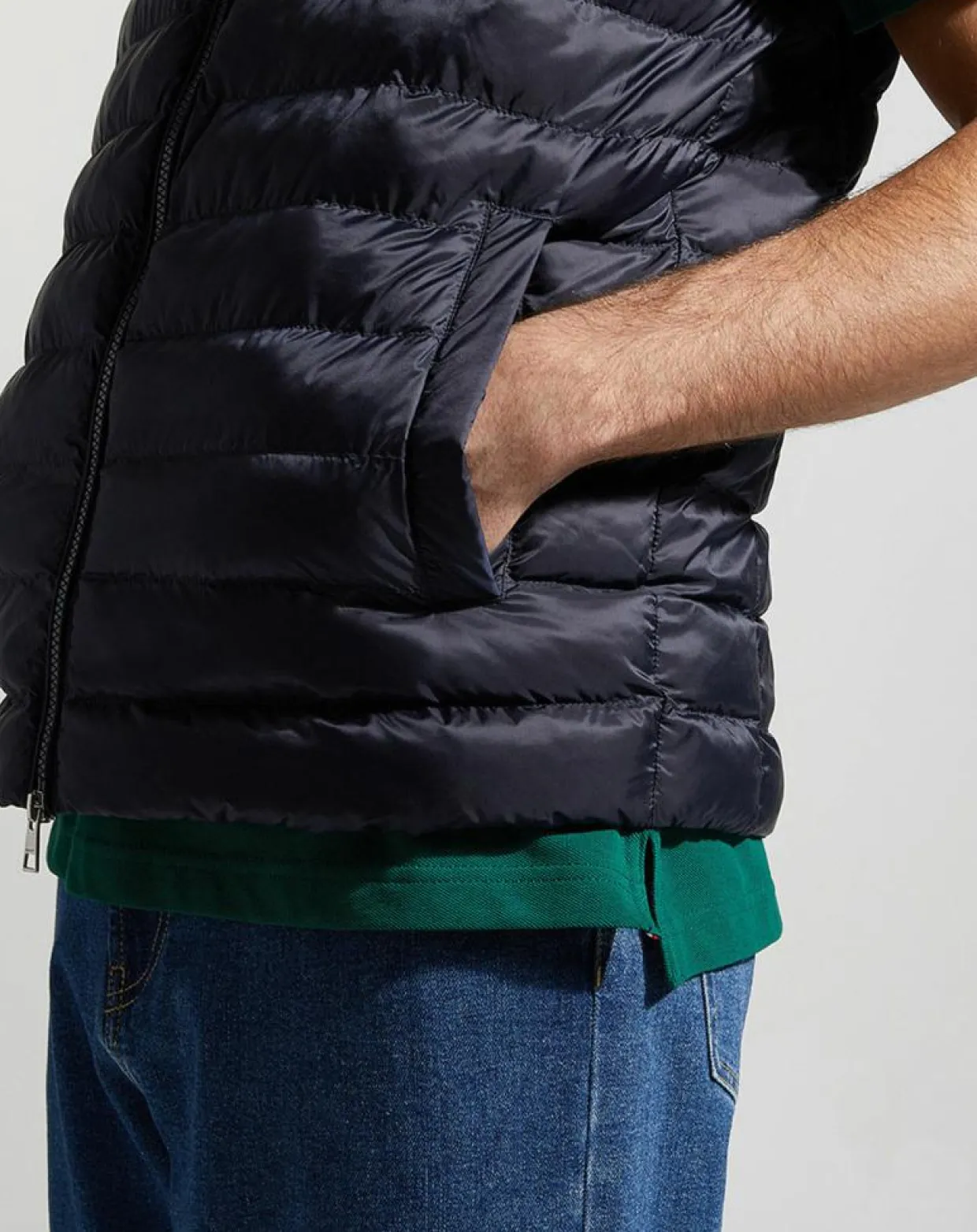 Homme Gant Manteaux^Doudoune légère sans manches bleu foncé