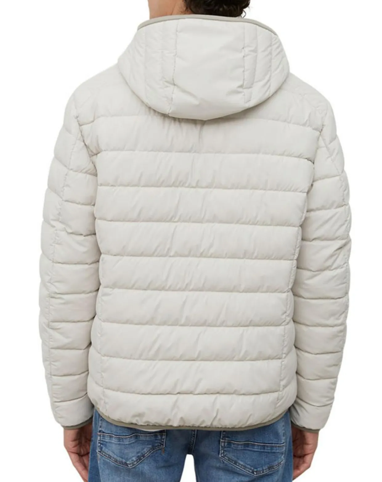 Homme Marc O'Polo Manteaux^Doudoune Light à Capuche Ndsd écrue