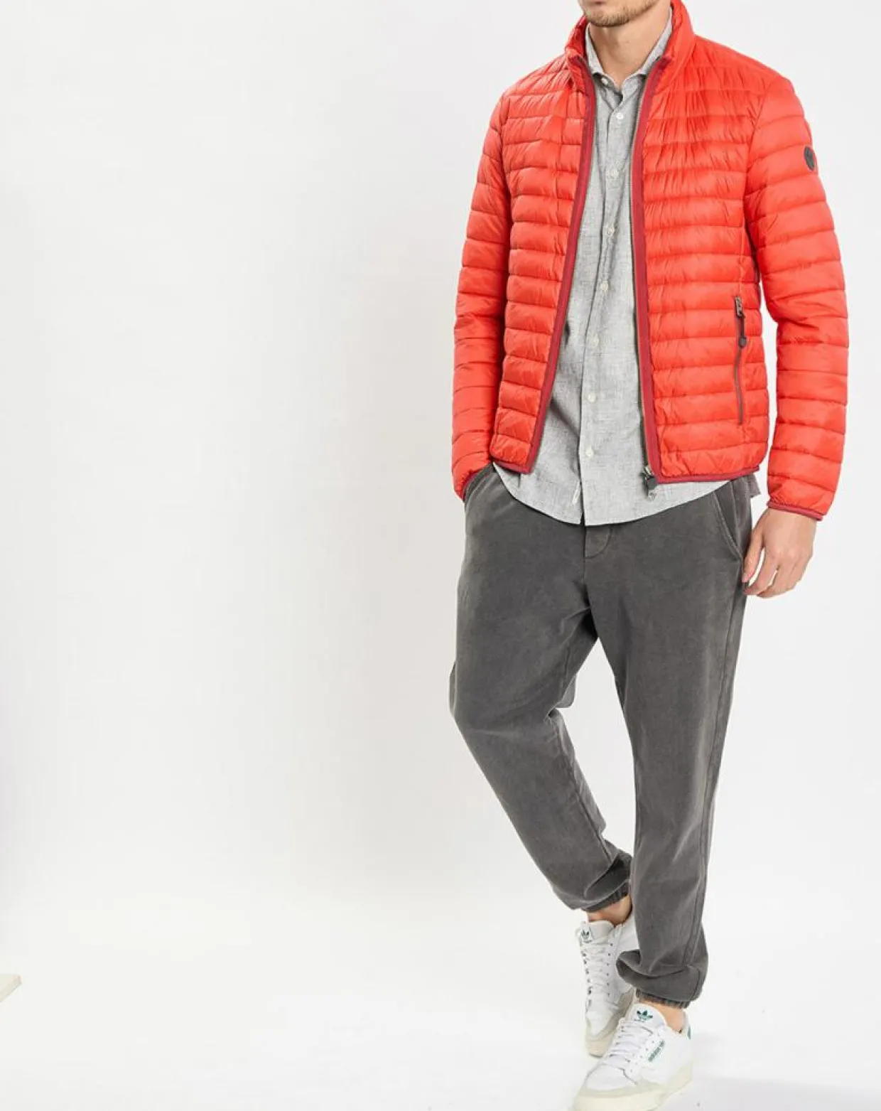 Doudoune light manches longues rouge-Marc O'Polo Outlet