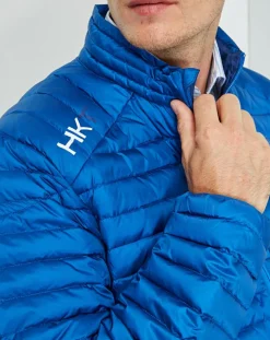Homme Hackett London Manteaux^Doudoune light Ultra Down bleu clair