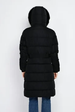 Doudoune longue avec isolation thermique jusqu'à -20 °C noir-Assuili Clearance