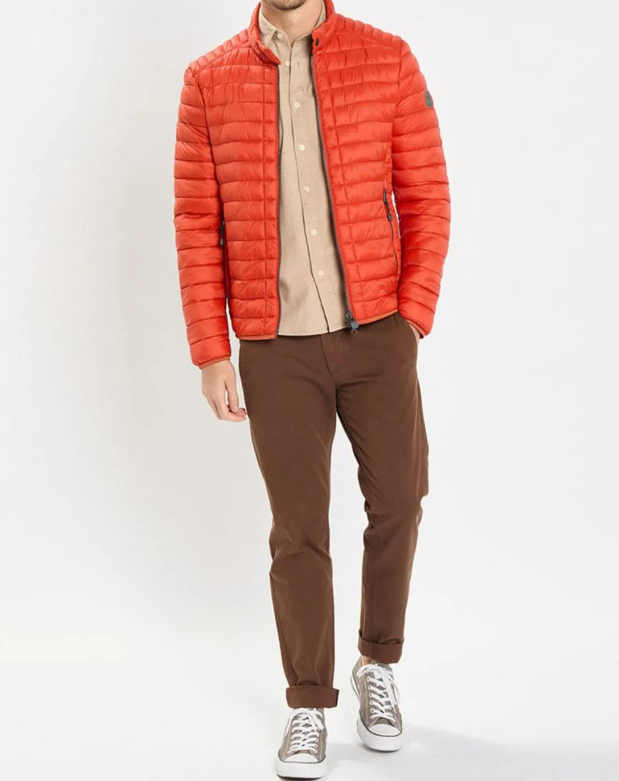 Doudoune manches longues No Down orange-Marc O'Polo New