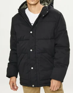 Doudoune Micro Twill Barn Puffer noire-Dockers Sale