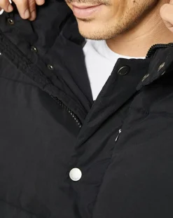 Doudoune Micro Twill Barn Puffer noire-Dockers Sale
