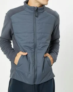 Doudoune polaire gris foncé-Hackett London Outlet