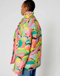Femme Manoush Manteaux^Doudoune Purple fluo