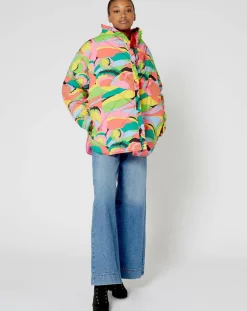 Femme Manoush Manteaux^Doudoune Purple fluo
