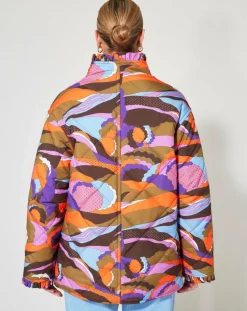 Femme Manoush Manteaux^Doudoune Purple marron