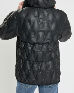 Doudoune rembourrage repreve noire-Scotch & Soda Clearance