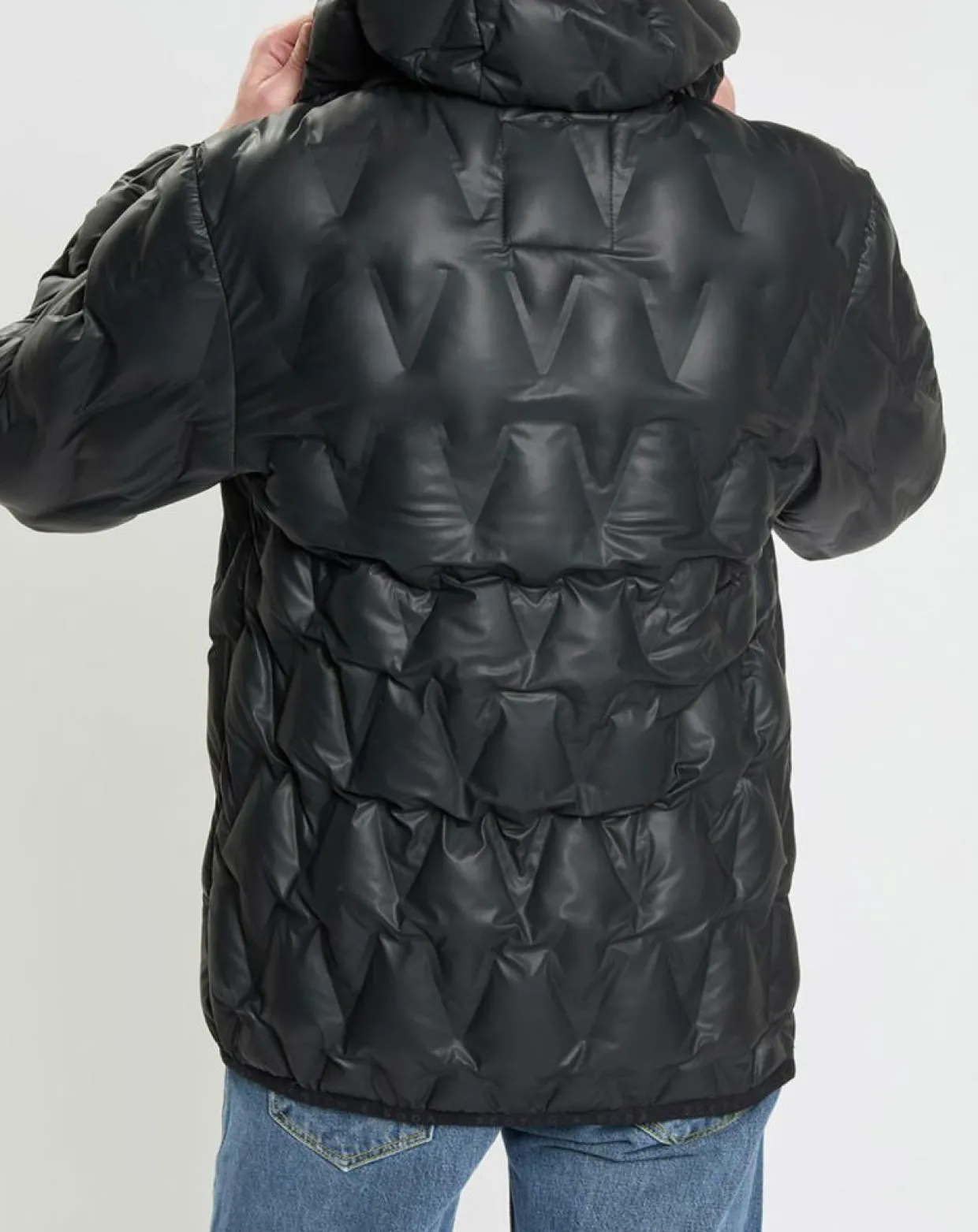 Doudoune rembourrage repreve noire-Scotch & Soda Clearance