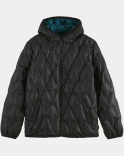 Doudoune rembourrage repreve noire-Scotch & Soda Clearance