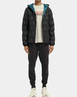 Doudoune rembourrage repreve noire-Scotch & Soda Clearance