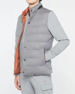 Doudoune Réversible gris/rouille-Hackett London Sale