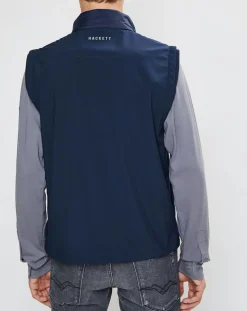 Homme Hackett London Manteaux^Doudoune sans manches Aston Martin Racing bleue
