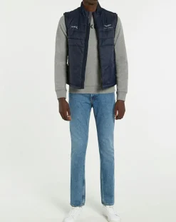 Homme Hackett London Manteaux^Doudoune sans manches Aston Martin Racing bleue