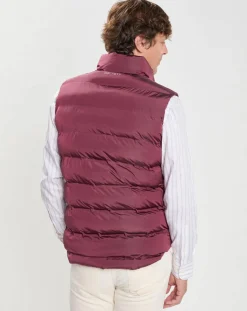 Homme Hackett London Manteaux^Doudoune sans manches Aston Martin Racing bordeaux