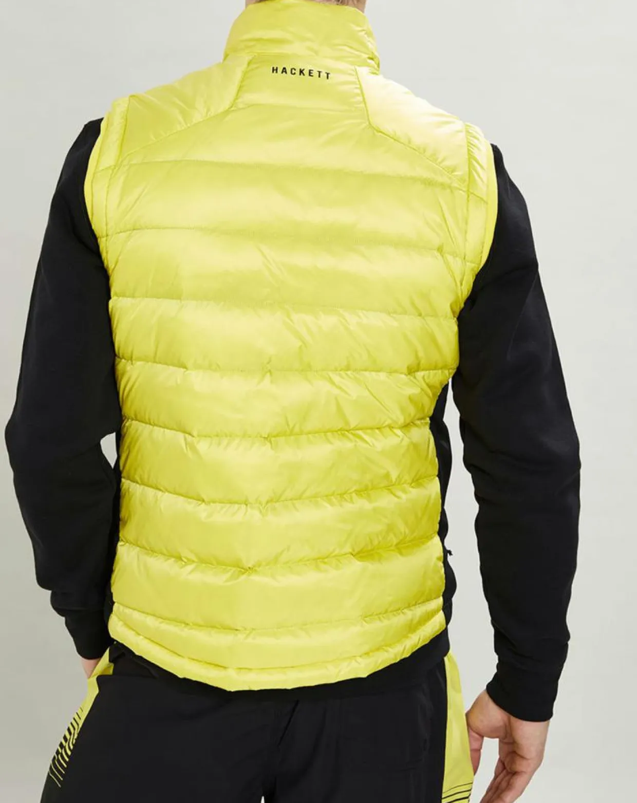 Homme Hackett London Manteaux^Doudoune sans manches Aston Martin Racing jaune clair
