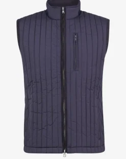 Homme Hackett London Vestes, Blousons^Doudoune sans manches bimatière bleue