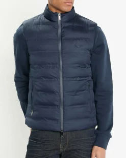 Doudoune sans manches bleu marine-Hackett London Best