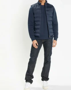 Doudoune sans manches bleu marine-Hackett London Best