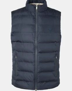 Doudoune sans manches bleu marine-Hackett London Best