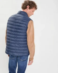 Homme Hackett London Manteaux^Doudoune sans manches bleu marine
