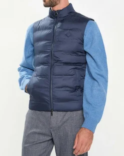 Homme Hackett London Manteaux^Doudoune sans manches bleu marine