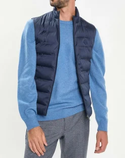 Homme Hackett London Manteaux^Doudoune sans manches bleu marine