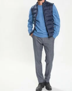 Homme Hackett London Manteaux^Doudoune sans manches bleu marine