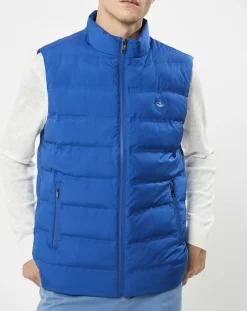 Doudoune sans manches bleue-Hackett London Best
