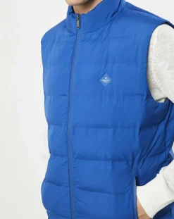 Doudoune sans manches bleue-Hackett London Best
