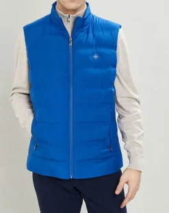 Doudoune sans manches bleue-Hackett London Best