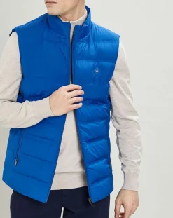 Doudoune sans manches bleue-Hackett London Best