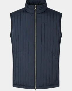 Homme Hackett London Manteaux^Doudoune sans manches bleue