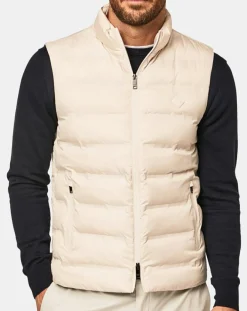 Doudoune sans manches écrue-Hackett London Sale