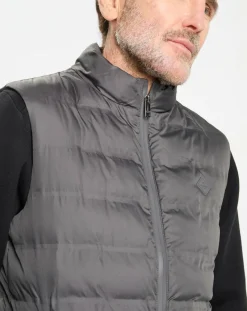 Doudoune sans manches gris foncé-Hackett London Hot