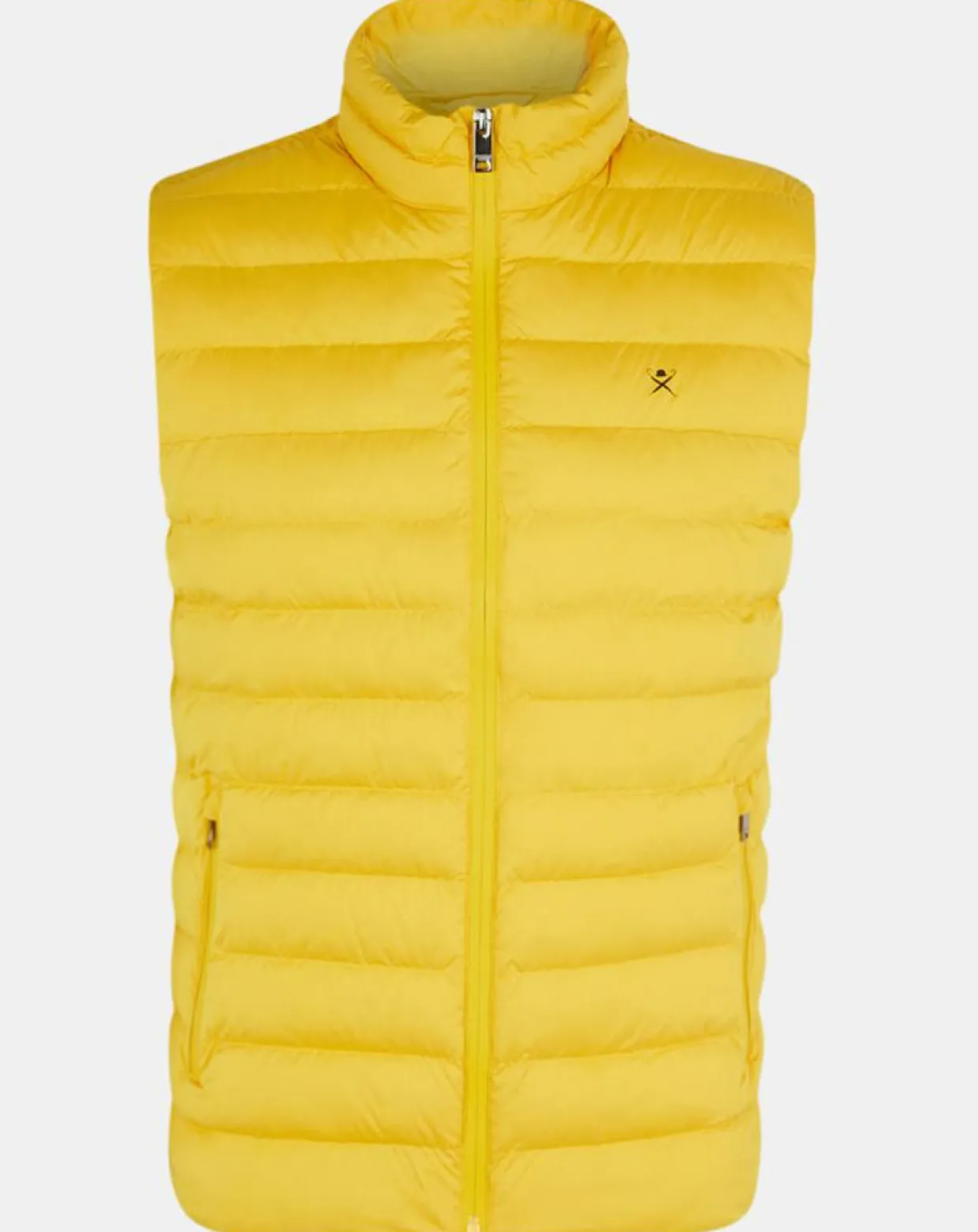 Doudoune sans manches jaune-Hackett London