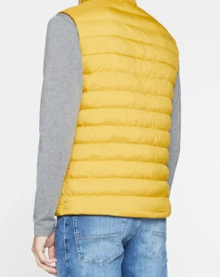 Doudoune sans manches jaune-Hackett London