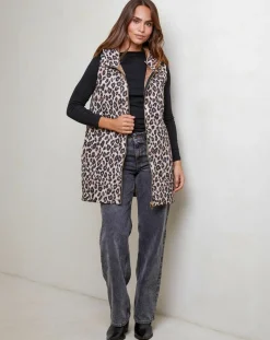 Doudoune sans manches Joséfine camel-L'Armoire de Suzette Clearance