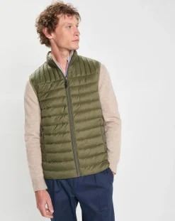 Doudoune sans manches kaki-Hackett London Discount