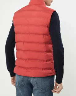 Homme Hackett London Manteaux^Doudoune sans manches rouge